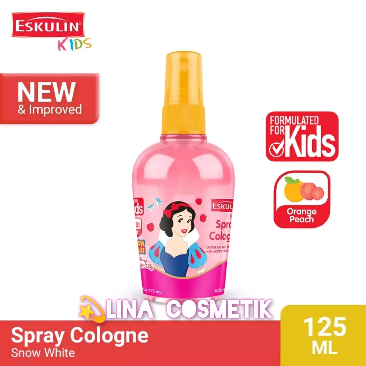 Eskulin Kids Spray Cologne Snow White 125ml