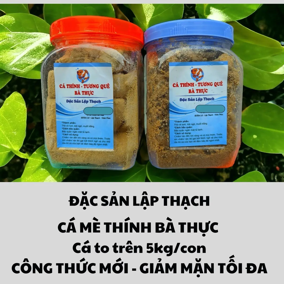 1Kg Mè thính bà Thực Lập Thạch - Công thức mới giảm mặn tối đa
