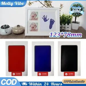 Baby Handprint Footprint Ink Pad Bantalan Tinta Cap Telapak Kaki Bayi Kenang-Kenangan Cap Tangan