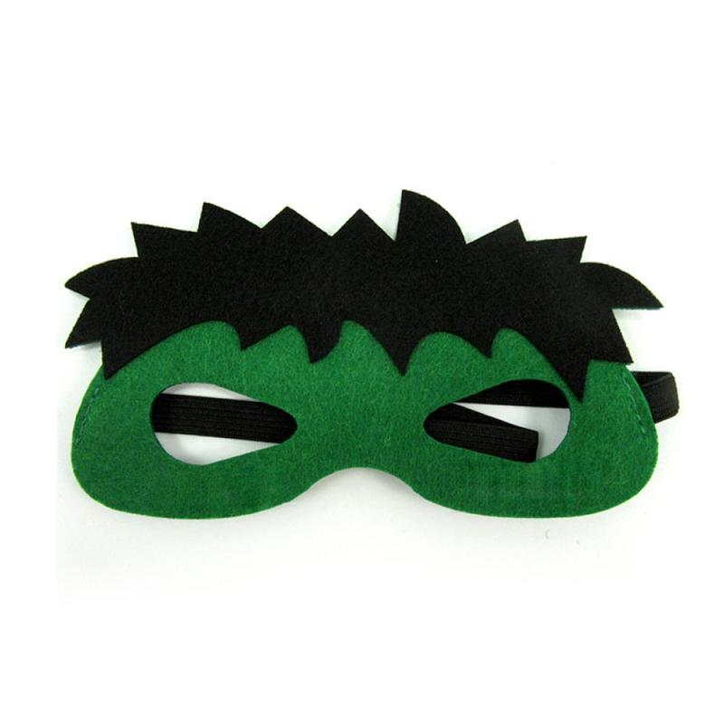 YOUNGSTAR Halloween Superhero Masks Christmas Birthday Party Spiderman Hulk Iron Man Cosplay Mask For Kids Children E8M8 Accessory 2