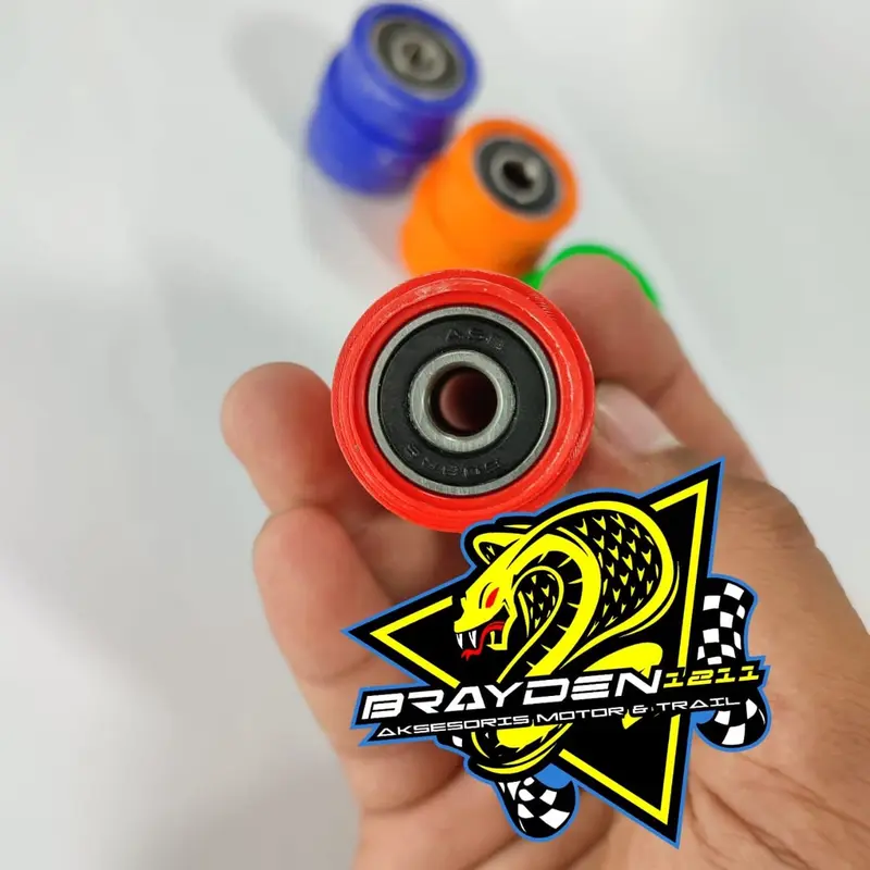 Roller Chain Tahanan Rantai Bearing Lahar KLX BF Dtracker 150 karet roll rantai klx 150 4