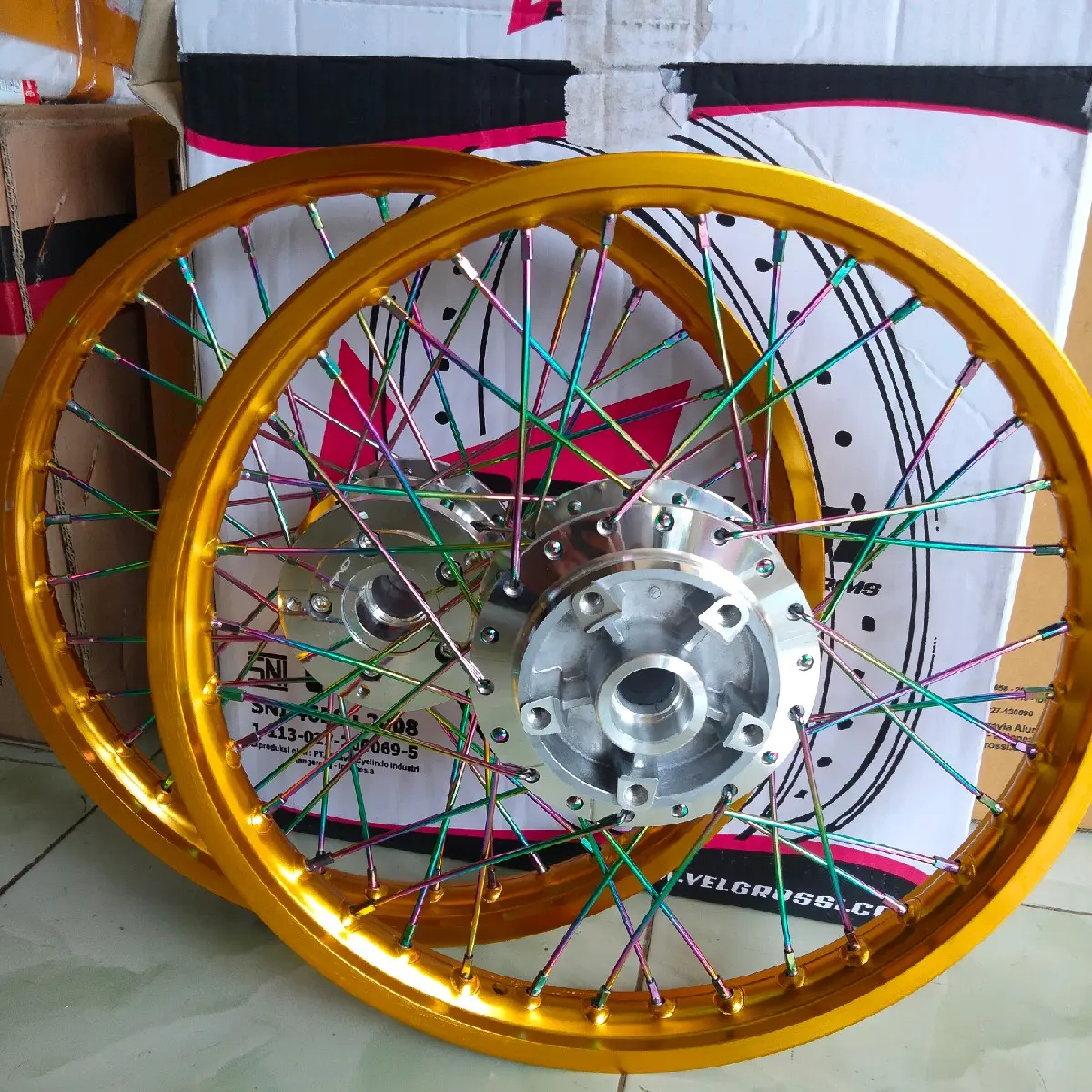 velg jari jari Vixion new ring 17 z140/140 siap pasang