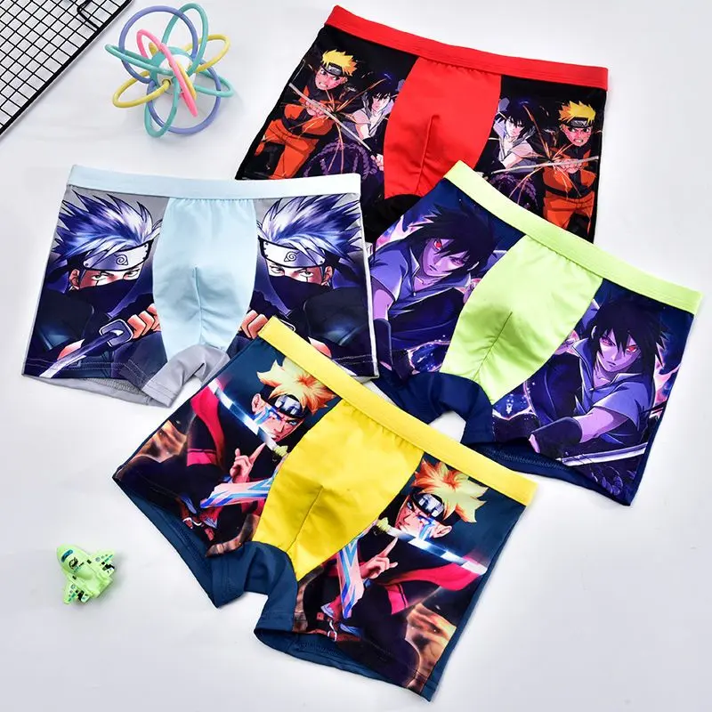 Đồ Lót Trẻ Em Naruto, Quần Boxer Bé Trai, Dành Cho Bé Trai 8 Tuổi, Quần Đùi Bé Trai, Thích Hợp Cho Học Sinh Tiểu Học, Năm 2025