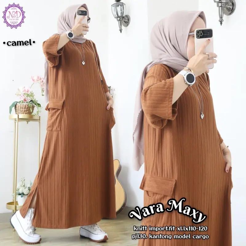 GAMIS VARA MAXY CARGO BAHAN KNIT HORNET 0