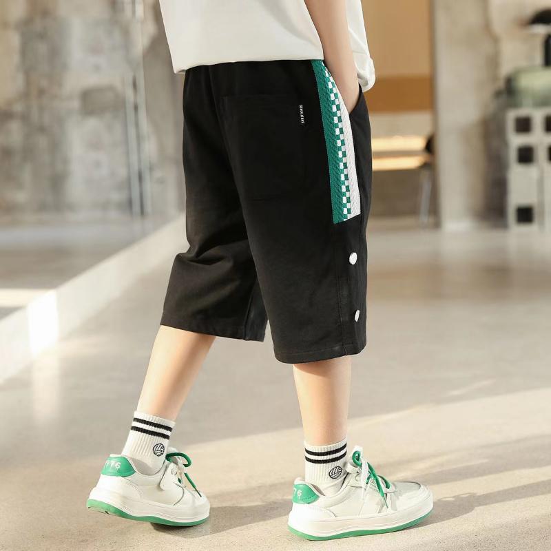 Product Introduction of Boys Shorts For Summer Hot Teen Shorts For Summer Medium And Large Children's Loose Five-point Pants Comfortable Sports 22
