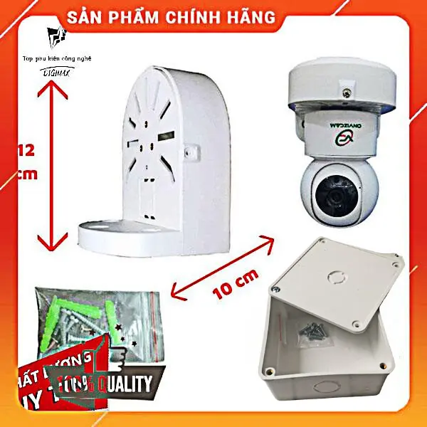 Chân đế | Hộp kỹ thuật ( Chân đế ) gắn tường cho Camera Dome | ( Hộp kỹ thuật ) điện bảo vệ nguồn camera Phụ Kiện
