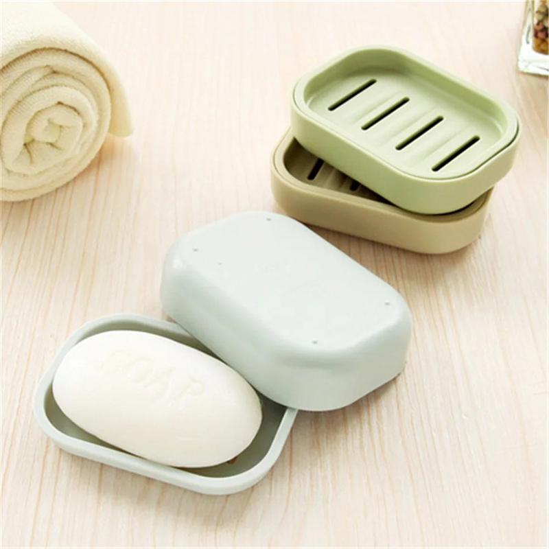 Product Introduction of New Bathroom Dish Plate Case Home Shower Travel Hiking Holder Container Soap Box Plastic Soap Box Dispenser Soap Rack Light 12