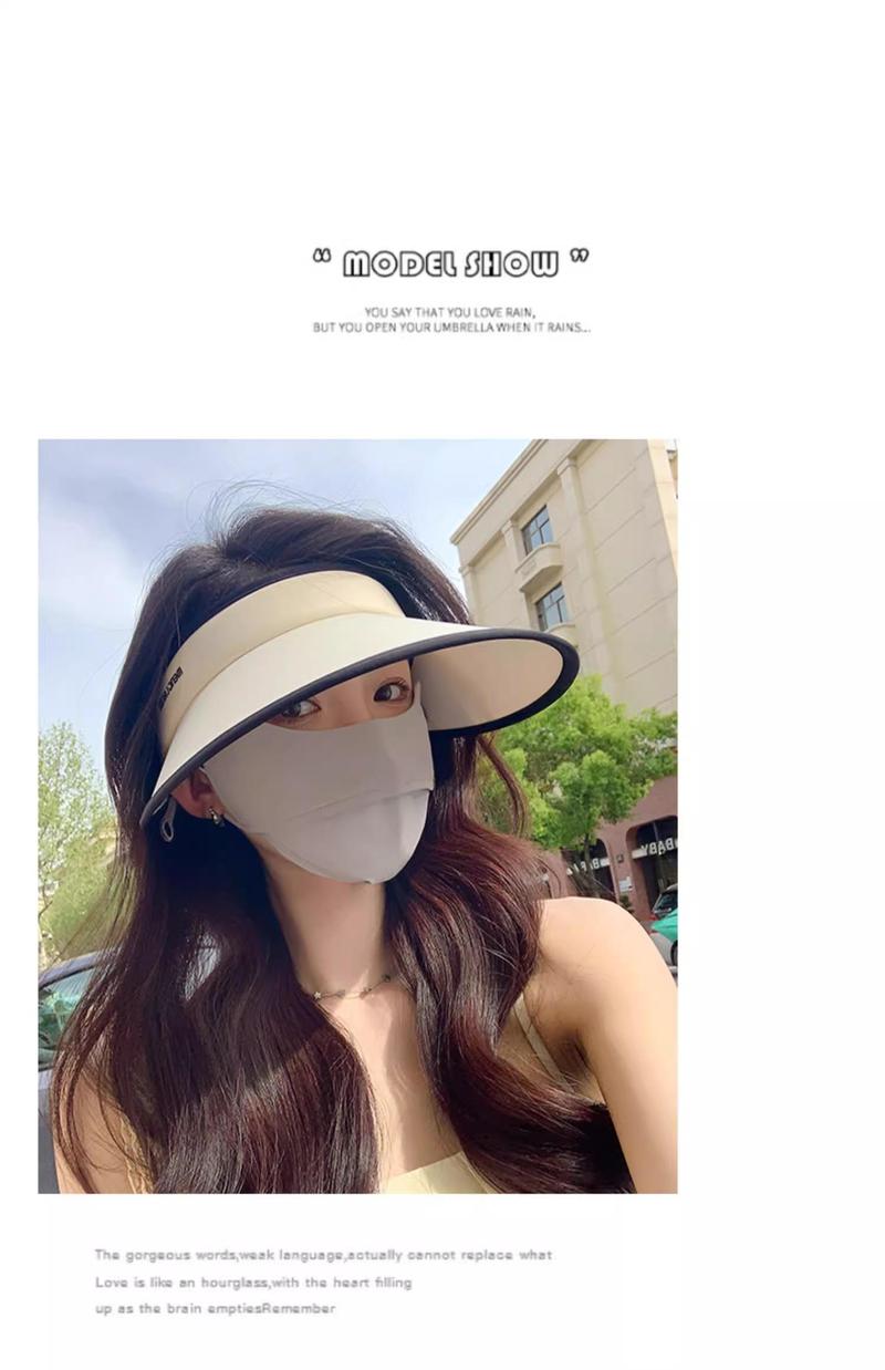 Product Introduction of UPF50+ Women's Foldable sunshade Hat 2024 New Style 20