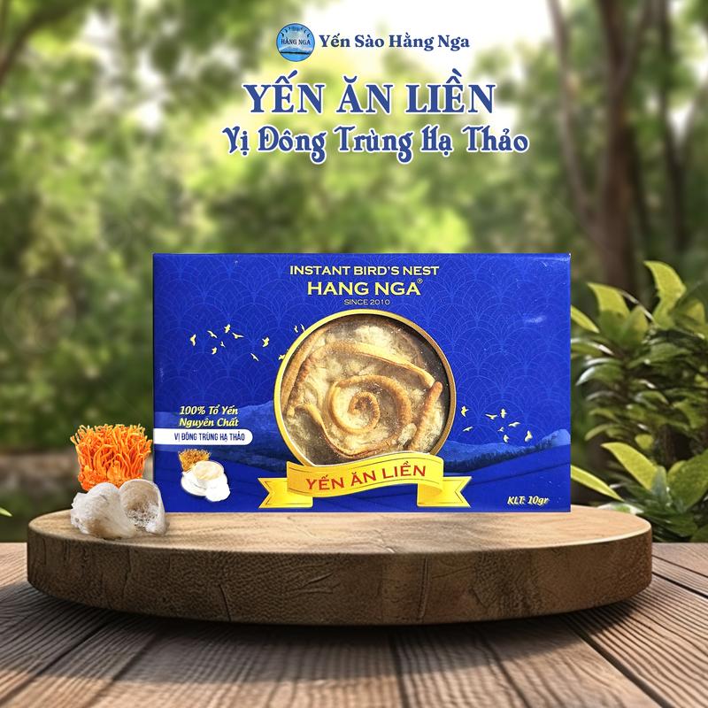 Yến Ăn Liền Hằng Nga Viên 10g (Vị Đông trùng hạ thảo) 0