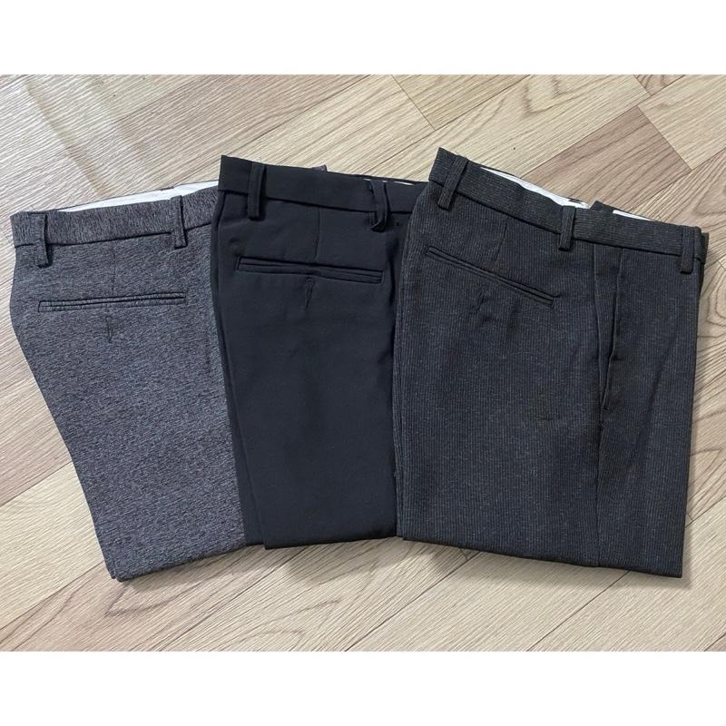 [FORM NHỎ] Quần Tây Nam Công Sở Trung Niên Vải Cotton Dáng Suông Thoải Mái Lịch Lãm Từ 45-85kg