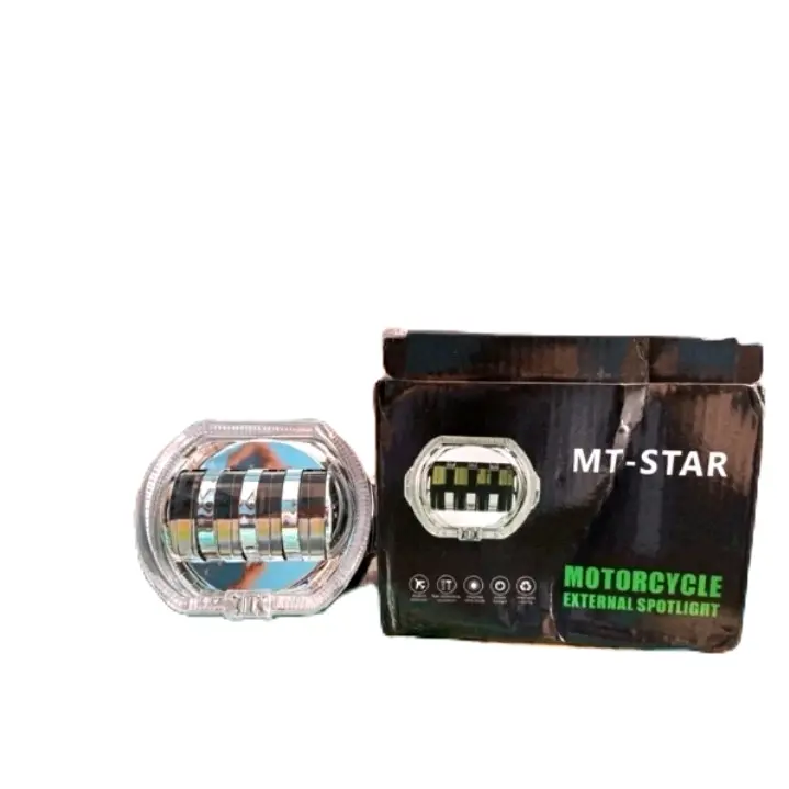 Lampu Utama LED BEAT SCOOPY VARIO NMAX JUPITER VIXION Daymaker BiLED Projie Projector 4 Mata Lensa 8D V12 DM4 Mobil Motor 1