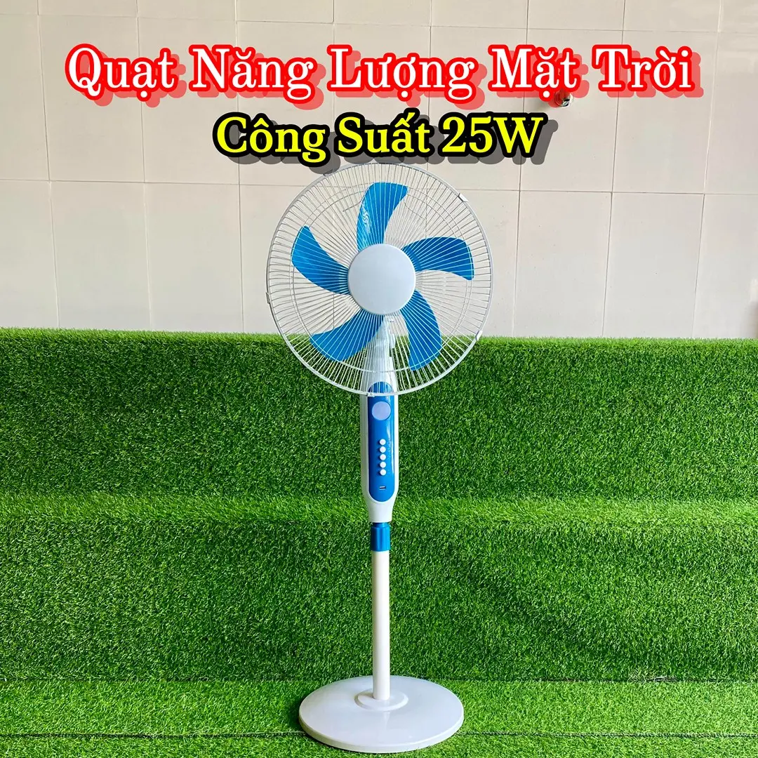 QUẠT NĂNG LƯỢNG MẶT TRỜI - CÔNG SUẤT 20W