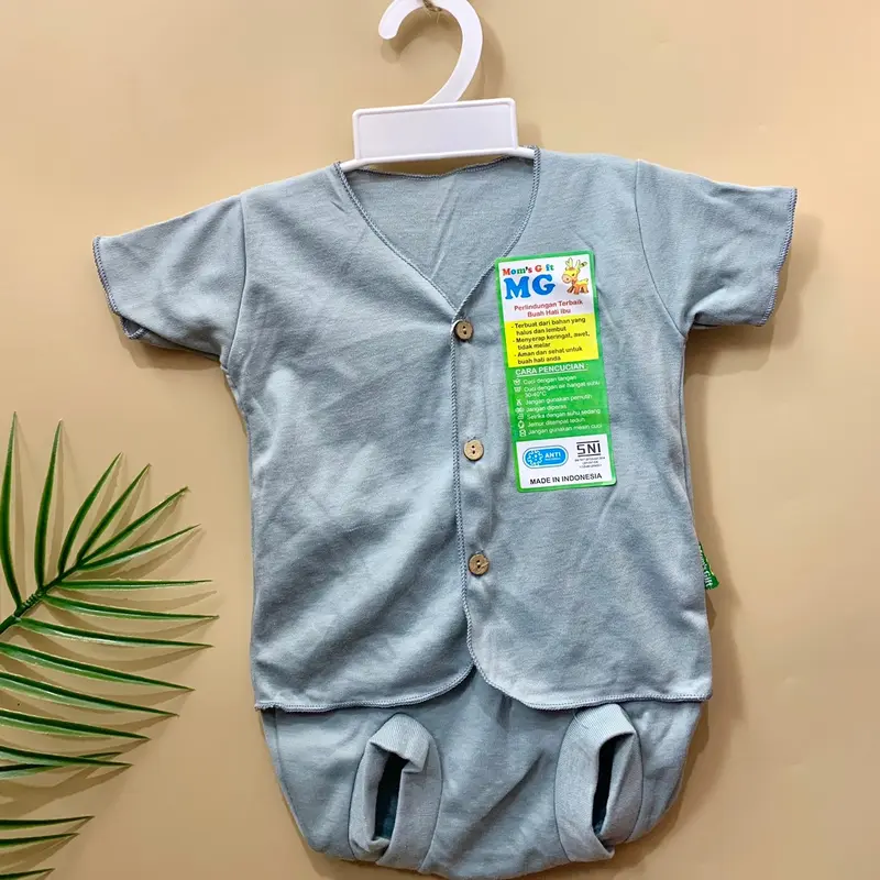 Mom Gift set polos - setelan polos newborn Bayi lahir 0-6 bulan 1