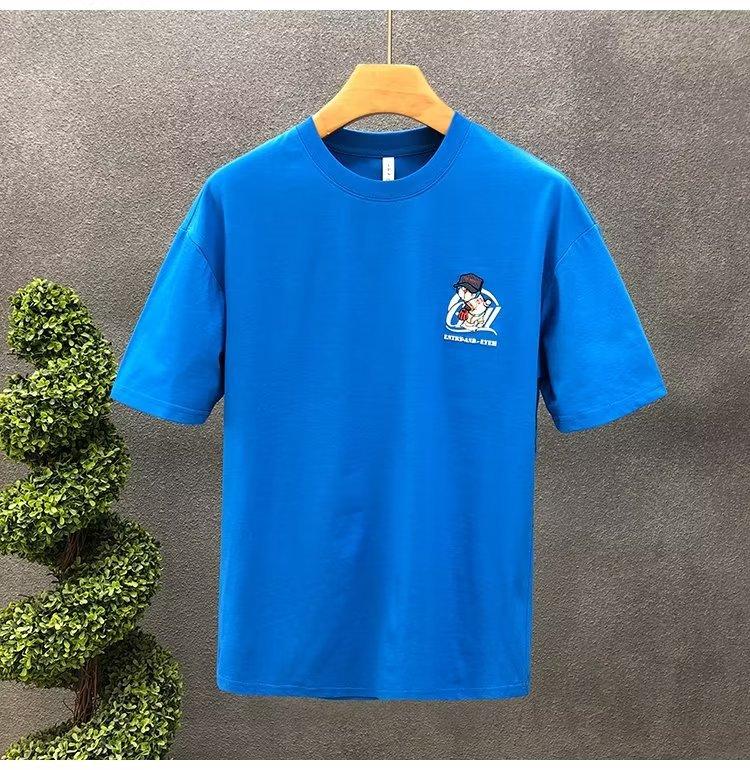 Product Introduction of Áo Thun Cotton, ngắn Tay, In Hình Hoạt Hình, Dành Cho Nam Giới, Hàng Mới Về Mùa Hè, Thiết Kế Thanh Niên, Cổ Tròn, Áo Tay Lửng 4