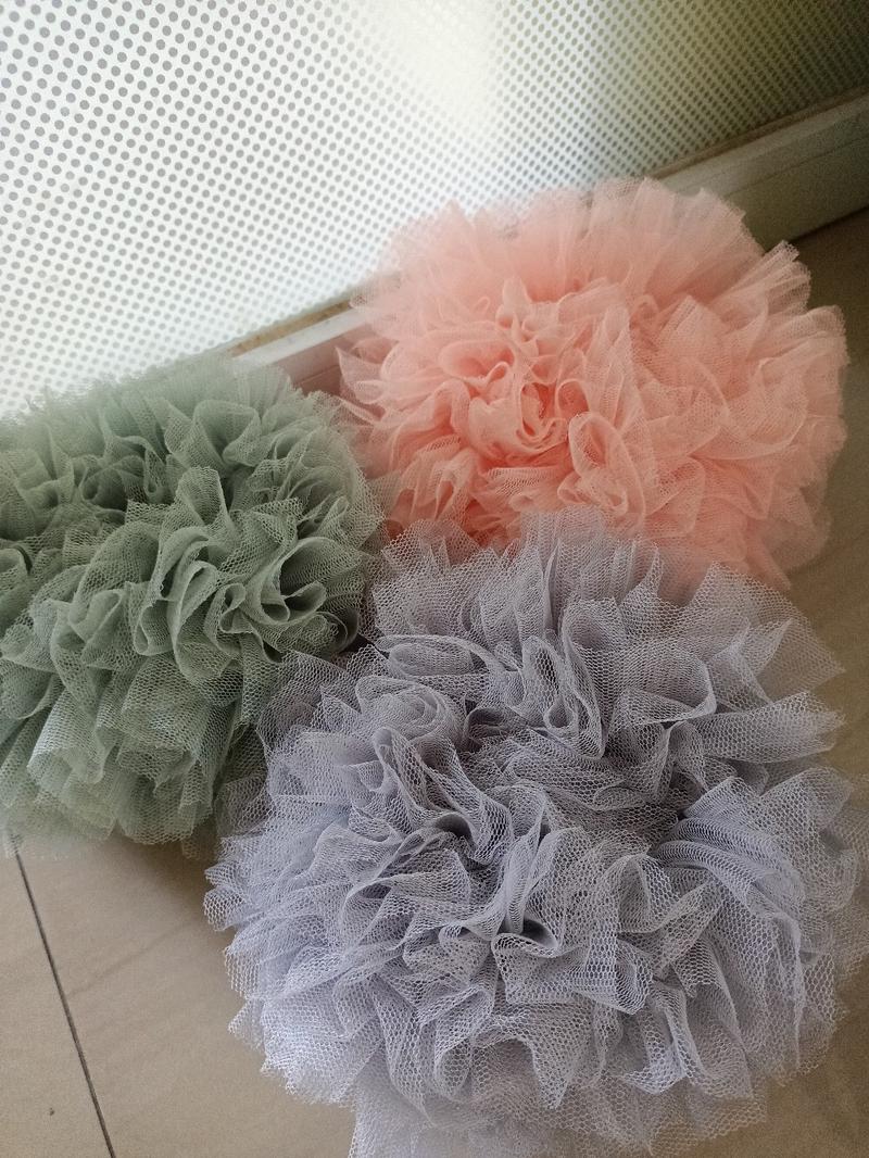 Product Introduction of MEDIUM cepol hijab anti pusing,scrunchie tile.ikat rambut Katun kuncir rambut 8