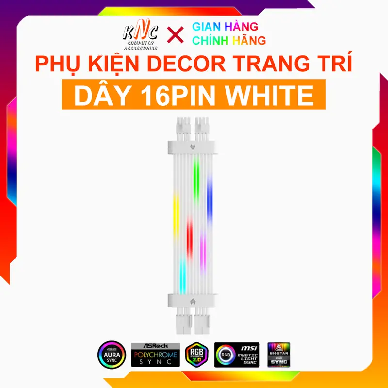Dây Nguồn Nối Dài Coolmoon ME210 Led ARGB Hiệu Ứng Sao Băng Như Lian Li Đồng Bộ Mainboard 4
