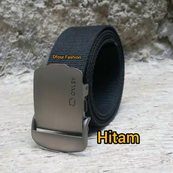 Gambar Dfour Ikat Pinggang Pria Wanita Gesper Pengait Besi Bahan Katun Kanvas 120cm dari Dfour Fashion Kota Administrasi Jakarta Barat Tokopedia