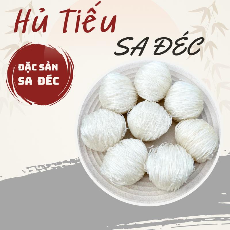 1KG HỦ TIẾU SADEC CUỘN KHÔ ĐẶC SẢN SA ĐÉC Food thức ăn