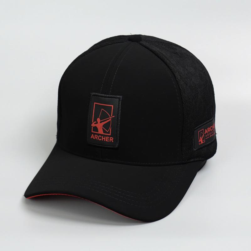 (mua 1 tặng 1 quà) mũ lưỡi trai, nón kết vành cong full đen logo băn cung , CHANG.CAP nón  ket Hat 3