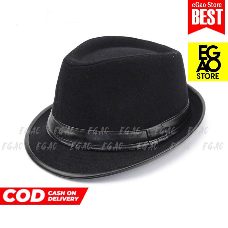Product Introduction of Topi Fedora Kulit Asli Pria / Topi Laken Pria Original Hat Trucker 2