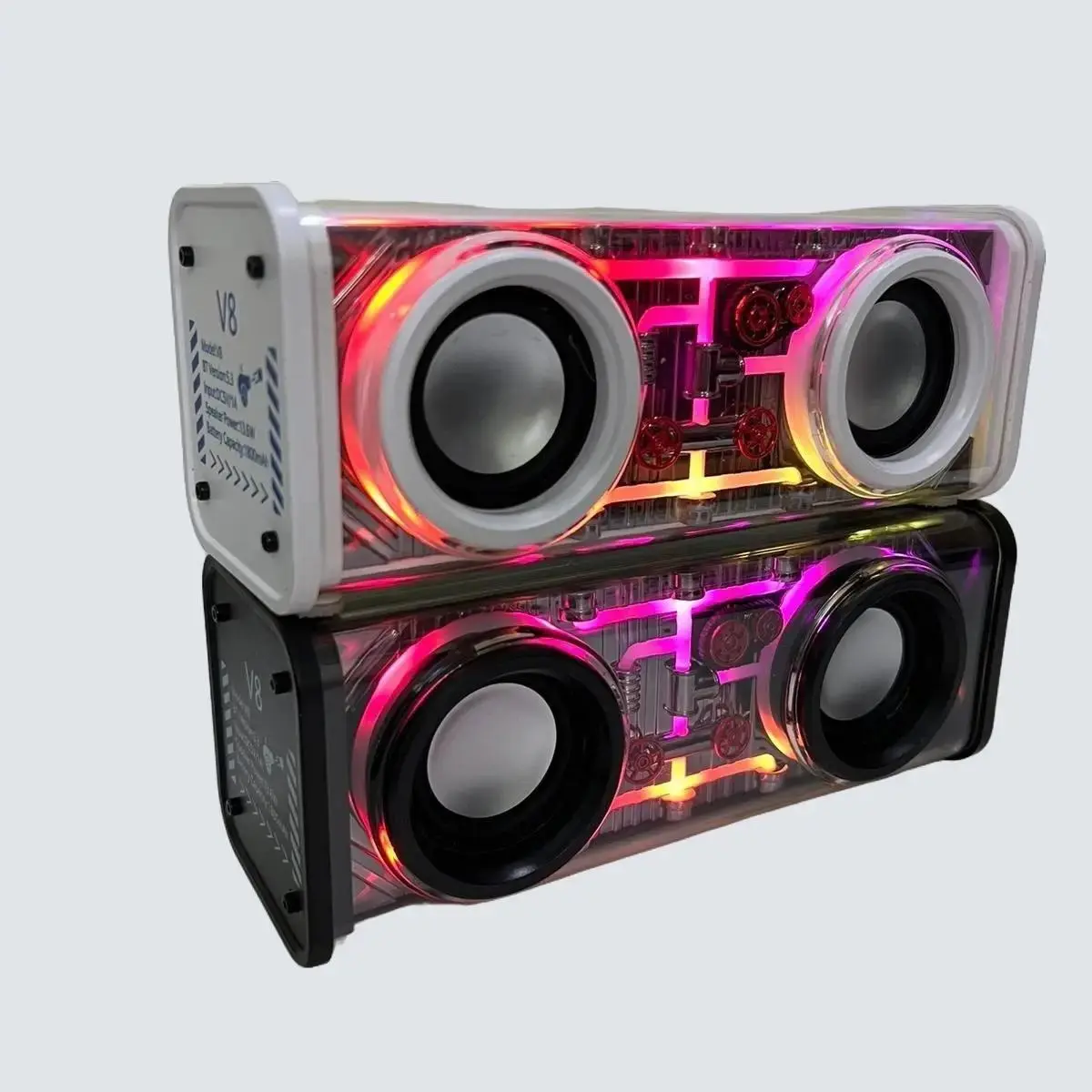 Loa blutooth v8 hoặc A88 có thể ghép đôi 2 loa led rgb nháy đẹp âm thanh hay anh chị muốn lấy đúng v8 hay A88 nhắn cho shop nhé Nghe Nhạc Bluetooth Củ Loa Kem loa