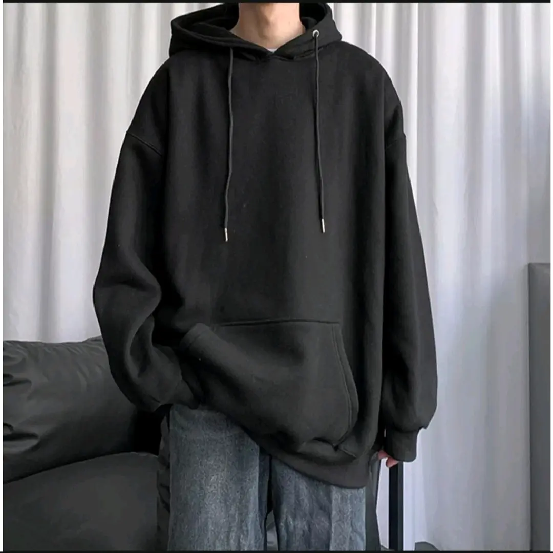 áo nỉ nam  nữ hoodie  trơn   form rộng dáng thụng Menswear