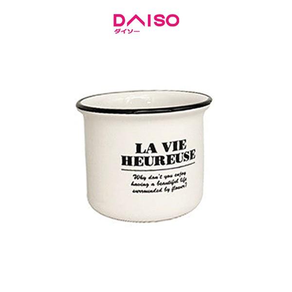 Gambar Daiso Natural Design Pot -Diameter 10cm x H8.5cm - GROW THE PLANTS dari Daiso Japan Official Store Kota Administrasi Jakarta Selatan 3 Tokopedia