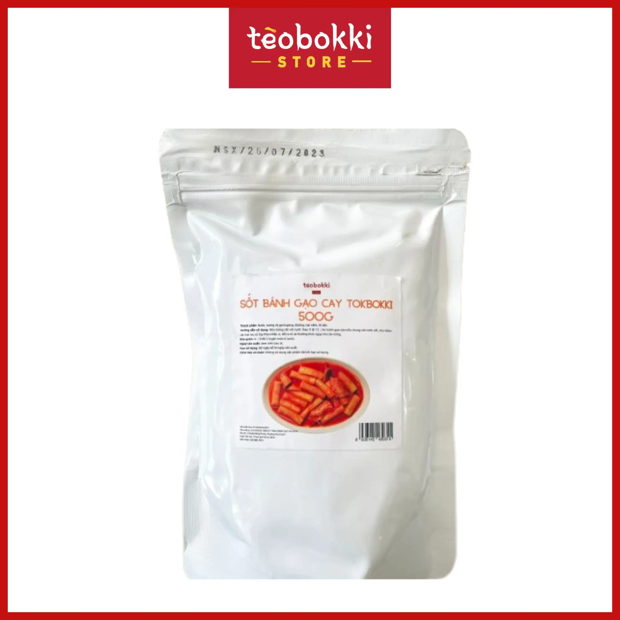Sốt nêm sẵn gia vị nấu bánh gạo tokbokki 200g - 500g - 1kg