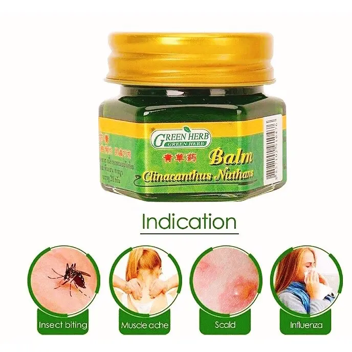 Dầu cù là thơm Green Herb thái lan 10gr Massage