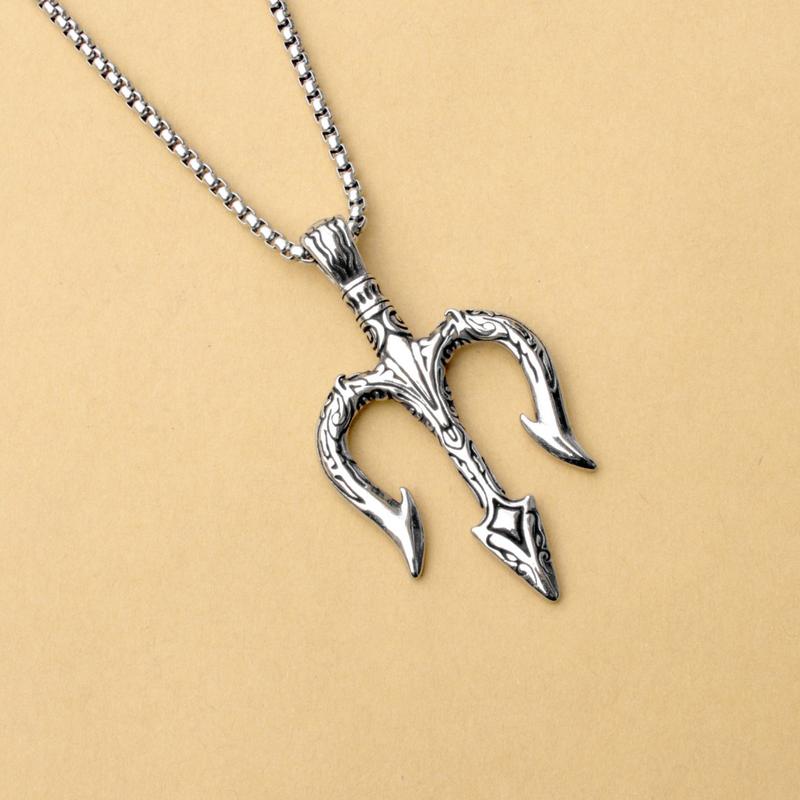 Product Introduction of 60CM Harpoon Necklace With Stainless Steel Necklace For Men And Women 13