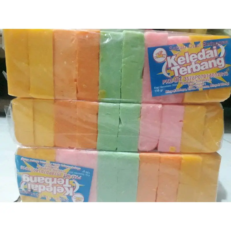 Sabun Pelok Warna Warni