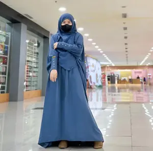 One set Kaftan Ameena Series Warna Crinkle Airflow