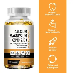 Calcium 1000mg Magnesium 400mg Zinc 25mg Vitamin D3 600iu