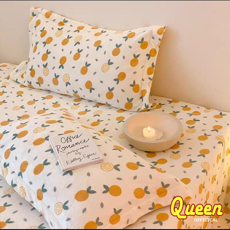 set 4 món GA GỐI VỎ ÔM m2.m4.m6.m8 , drap trải nệm cotton poly (Không phải thun) -Queen home