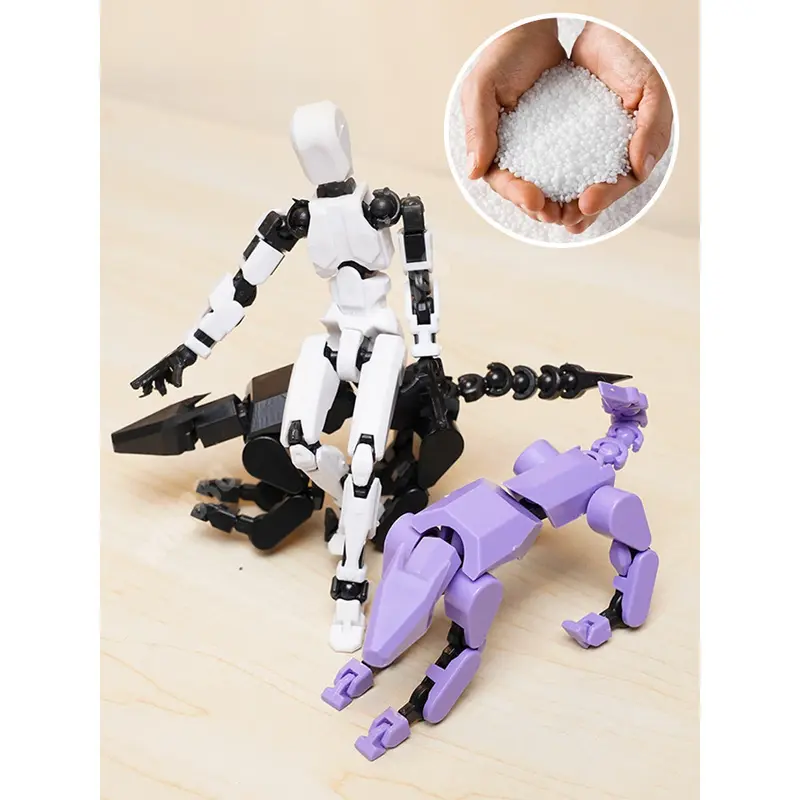 Mô Hình Hành Động, T13 Con Chó Tự Làm, Nhân Vật May Mắn 13, Nhiều Kiểu, Mô Hình Robot Cào Cắp, Khớp Nối Có Thể Di Chuyển, 13 Đồ Chơi Trẻ Em Giả 3