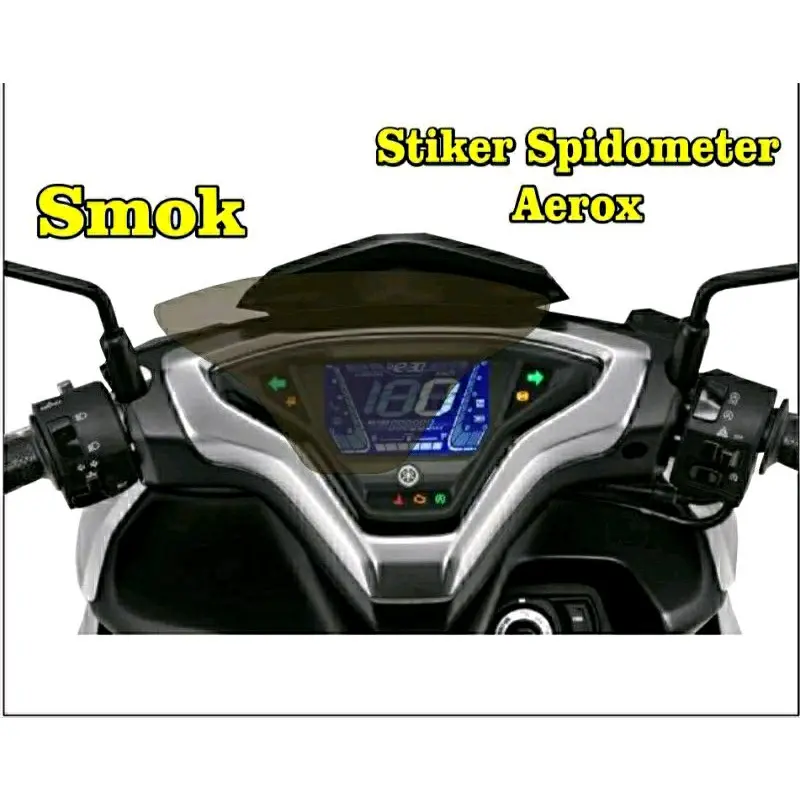 stiker anti gores spidometer aerox new Conected 1