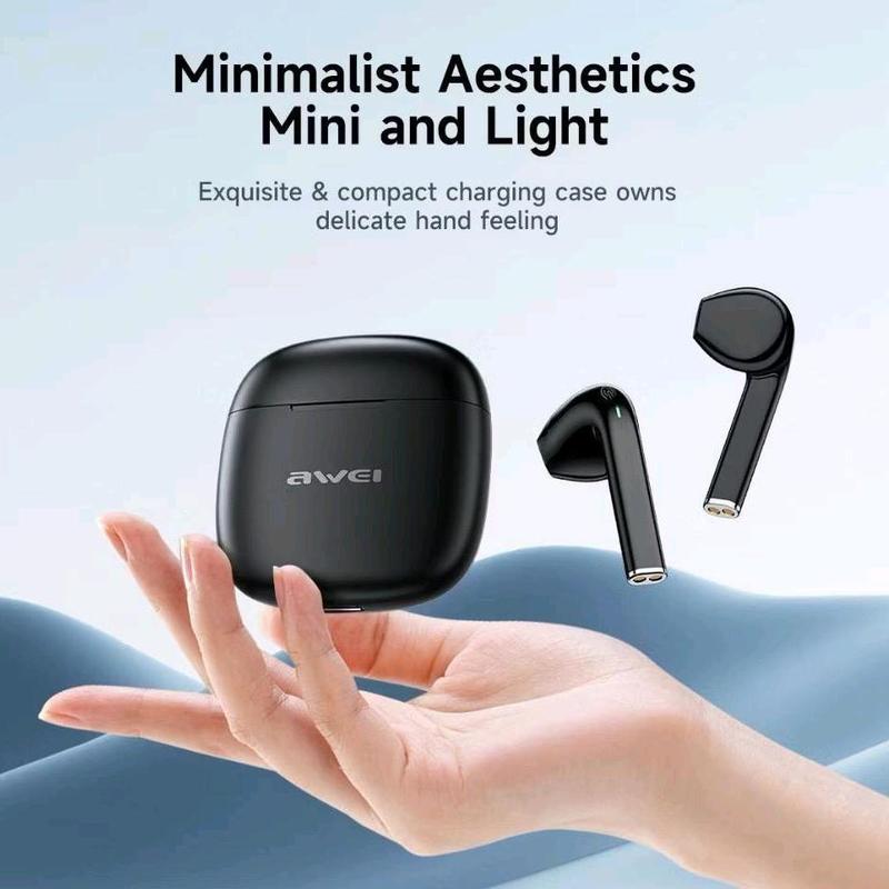 Awei T26 Pro TWS Earphone Wireless Bluetooth 5.3 Headphone IPX6 ...