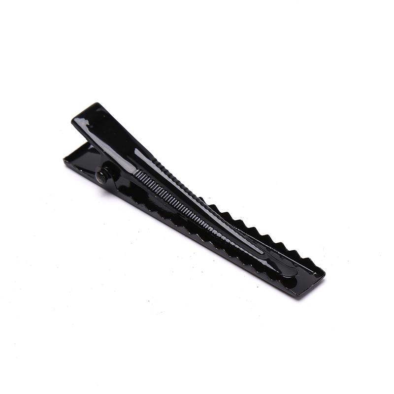 Klip Rambut Hitam, 100pcs, Serampang Tunggal, Jepit Rambut Buaya ...