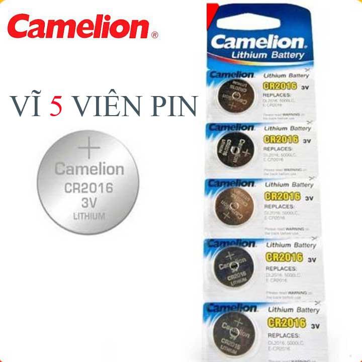Pin Camelion CR2016 – CR2020 - CR2032 Pin lithium 3v vĩ 5 viên Phụ Kiện
