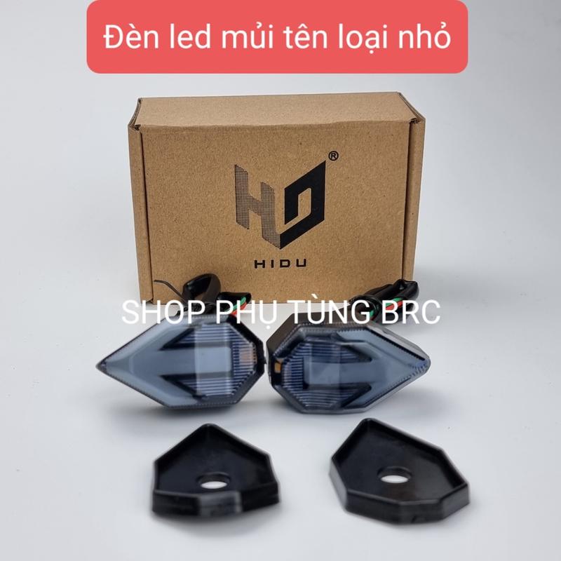 { Mủi tên nhỏ} Đèn led xi nhan mủi tên loại nhỏ phù hợp với nhiều loại xe máy như WINNER X, EXCITER,VARIO.. (SL: 1 cặp)