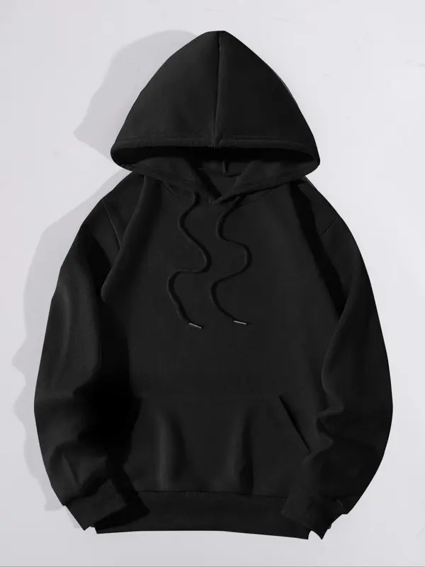 【Plus Size】 Letter & Geometric Print Hoodie, Casual It's Not Okay To Not Be Okay Print Hooded Sweatshirt for Fall & Winter, Women's Clothing for Daily Wear 4