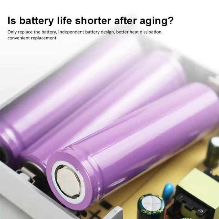Mini UPS power backup 3600mAh, solusi ideal untuk CCTV dan router - S360 6