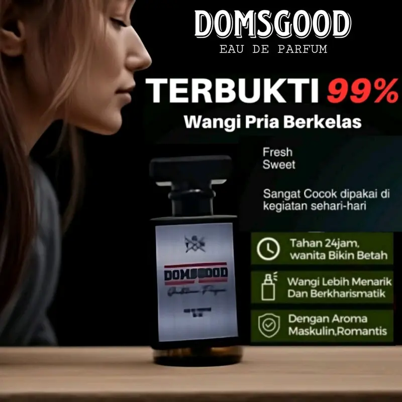 Parfum Pria Viral Tahan lama 24jam++,Aroma segar&cold cocok di pake untuk kencan Bunga Perfume Wangi 0