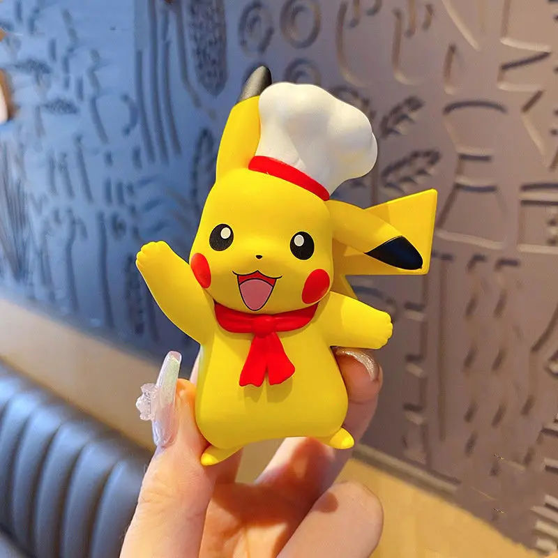Hộp mù Magic Baby, Đồ chơi Thủ Công dễ thương, Pikachu dễ thương, Xe đồ chơi Pokemon, Đồ trang trí nhỏ để bàn, Đồ chơi Pokemon 4