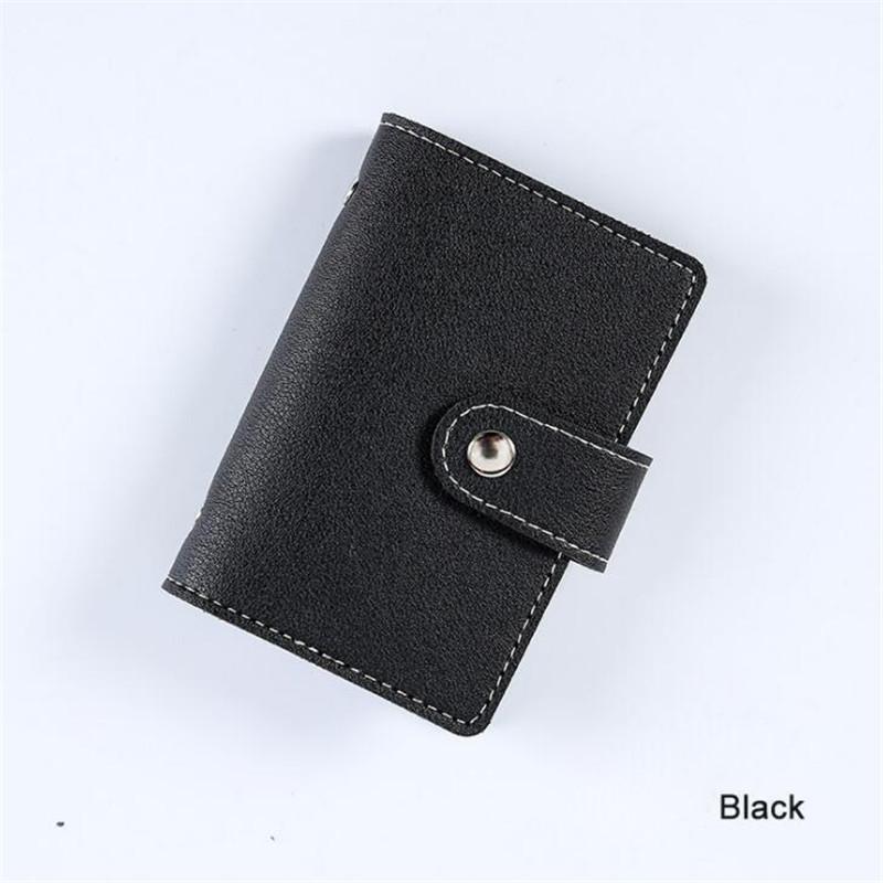 Product Introduction of 1/2pcs Pink Anti-theft ID Credit Card Holder Fashion Women's 26 Cards Slim PU Leather Pocket Case Purse Wallet for Women Men Female 13
