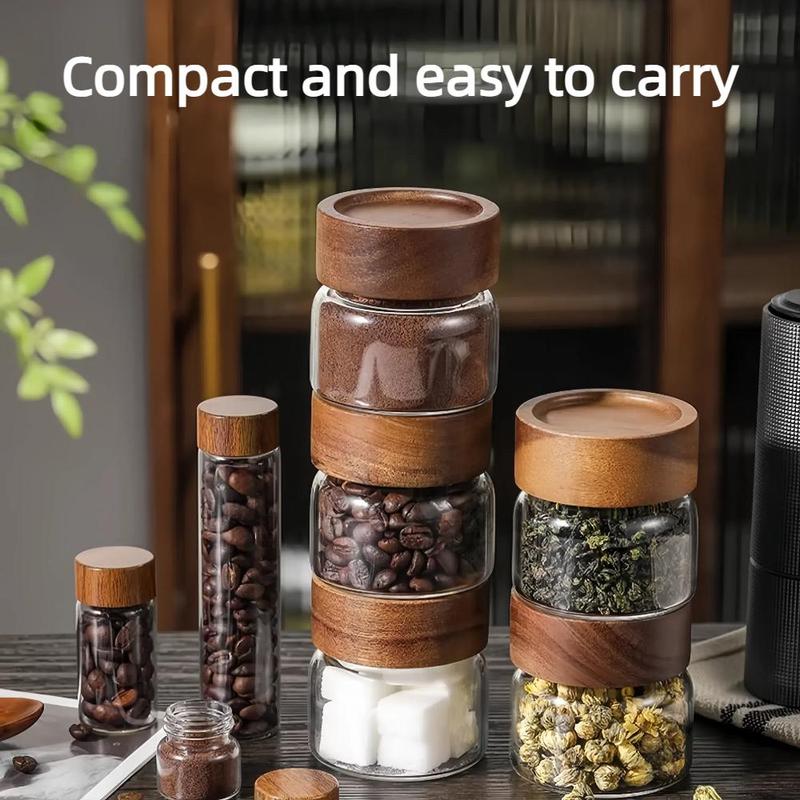 Mini Glass Dispensing Bottle, 6/18pcs Portable Container, Suitable for Travel Picnic Camping Kitchen Finishing 3