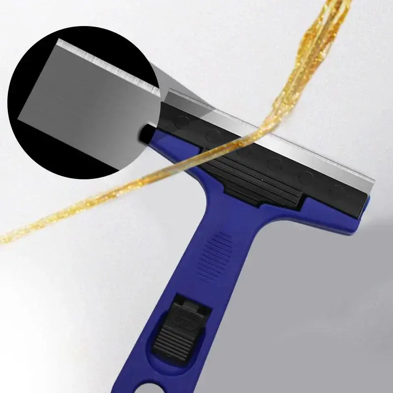1pc Cleanning Glass Floors De-gluing Putty Knife Water Wiper /Window Scraper Blade Cleaner Fish Tank Razor Coralline Calcified