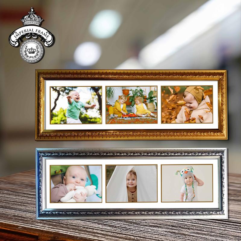 Bingkai Frame Foto Figura 4R susun 3 ( 3 in 1 ) 4