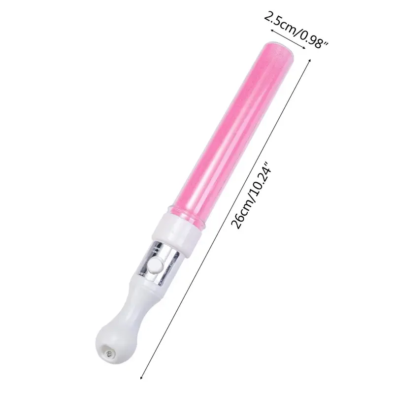 Gậy Đèn Led Nhấp Nháy Nhiều Màu Sắc, 3 Chế Độ, Phát Sáng Trong Bóng Tối, Đồ Dùng Tiệc Tùng 3