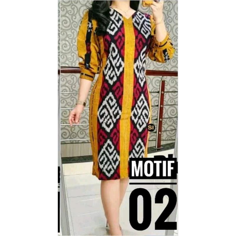 DRESS SPAN,DRESS TENUN BLANKET,DRESS KERJA WANITA,DRESS KEKINIAN Midi Pesta Tebal Casual 1